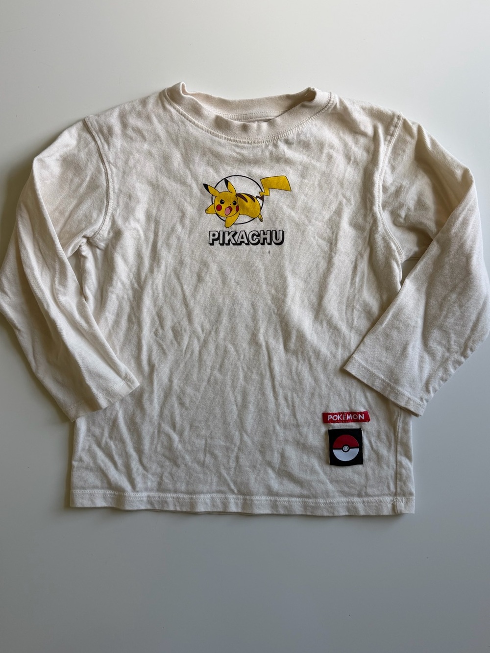 ZARA Pokemon Pikachu Embroidered Top- Size 6-7